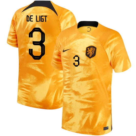 Matthijs de Ligt Netherlands 3 FIFA World Cup Jersey