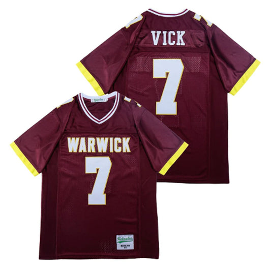 Michael Vick Warwick High School Football 7 Jersey