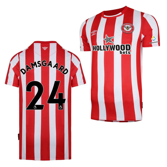 Mikkel Damsgaard Brentford 24 Jersey