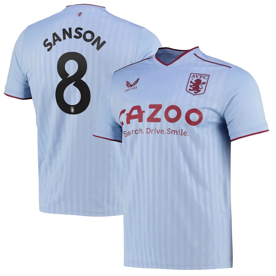 Morgan Sanson Aston Villa 8 Jersey