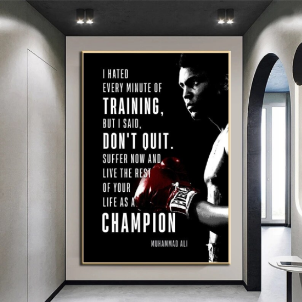 Muhammad Ali Wall Poster