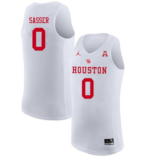 NCAAB Marcus Sasser Houston Cougars 0 Jersey