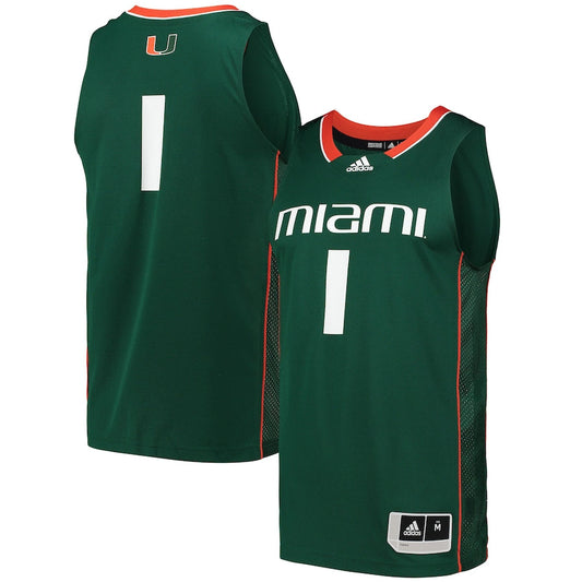 NCAAB Miami Hurricanes Jersey