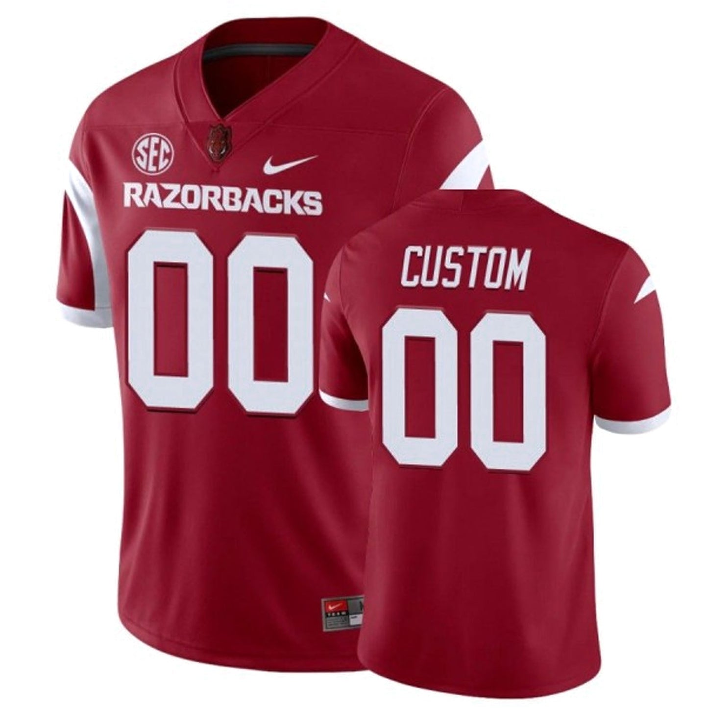 NCAAF Arkansas Razorbacks Custom Jersey