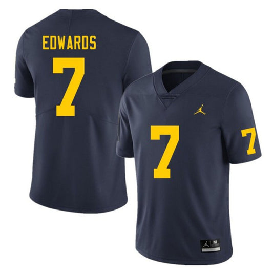 NCAAF Donovan Edwards Michigan Wolverines 7 Jersey