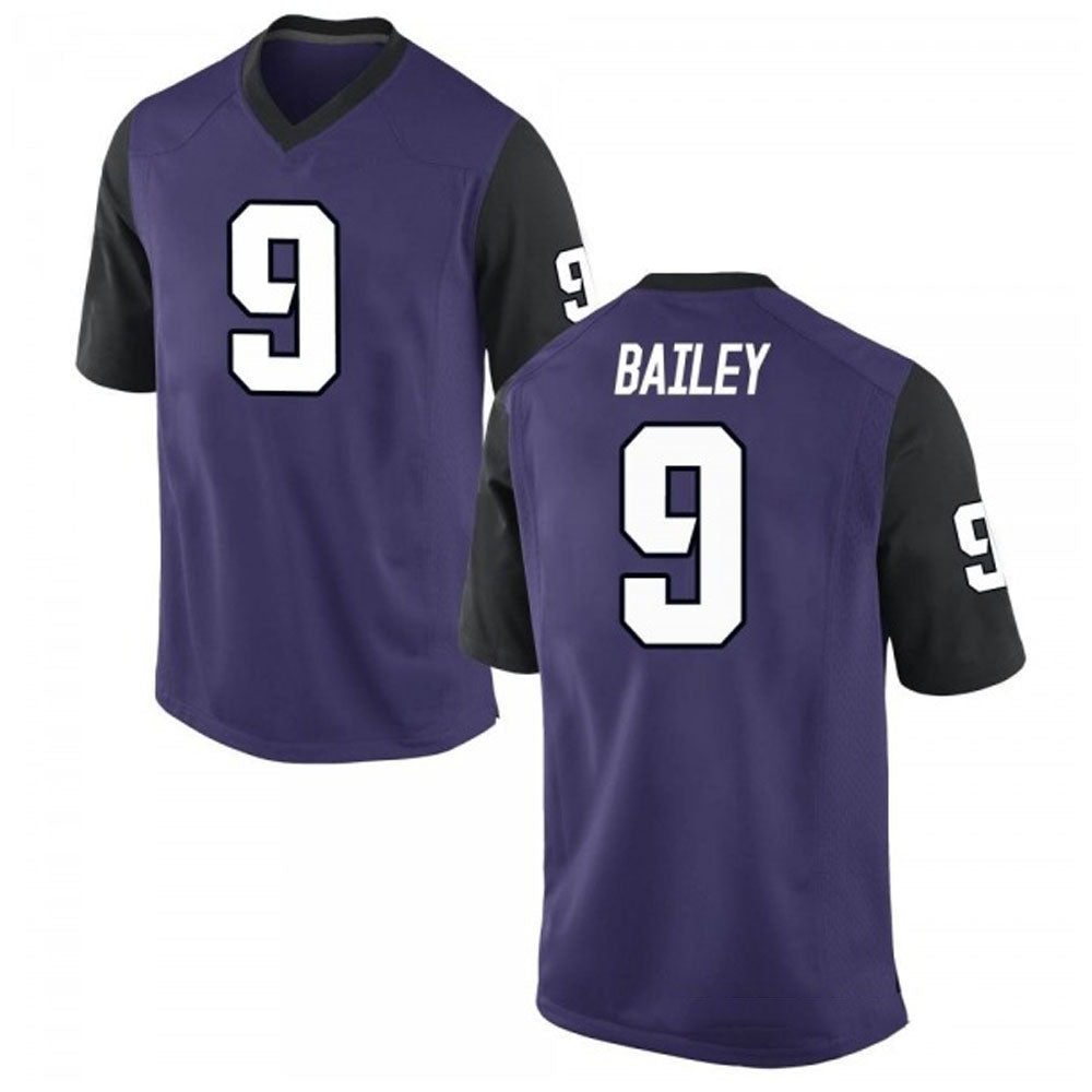 NCAAF Emani Bailey TCU 9 Jersey