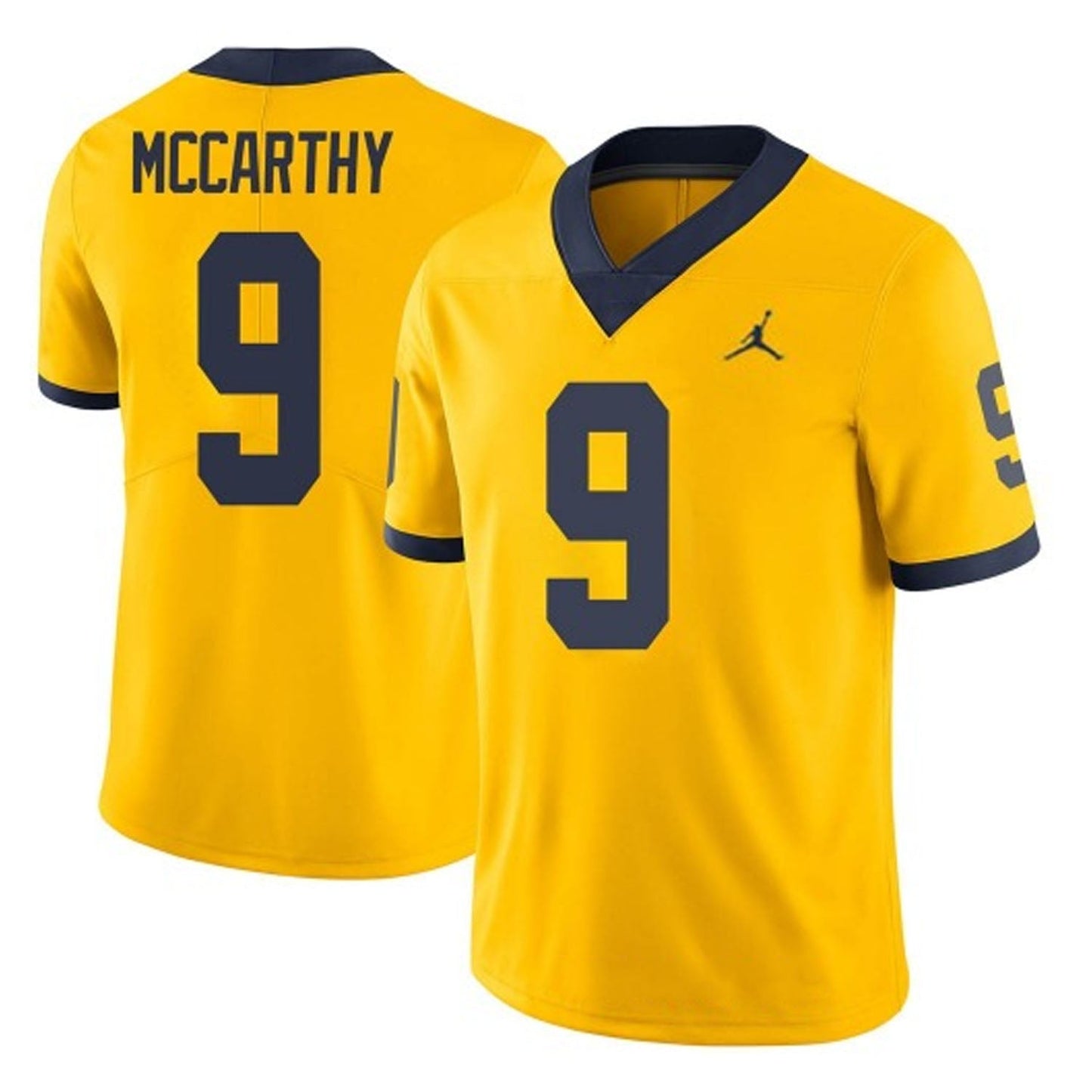 NCAAF J.J. McCarthy Michigan Wolverines 9 Jersey