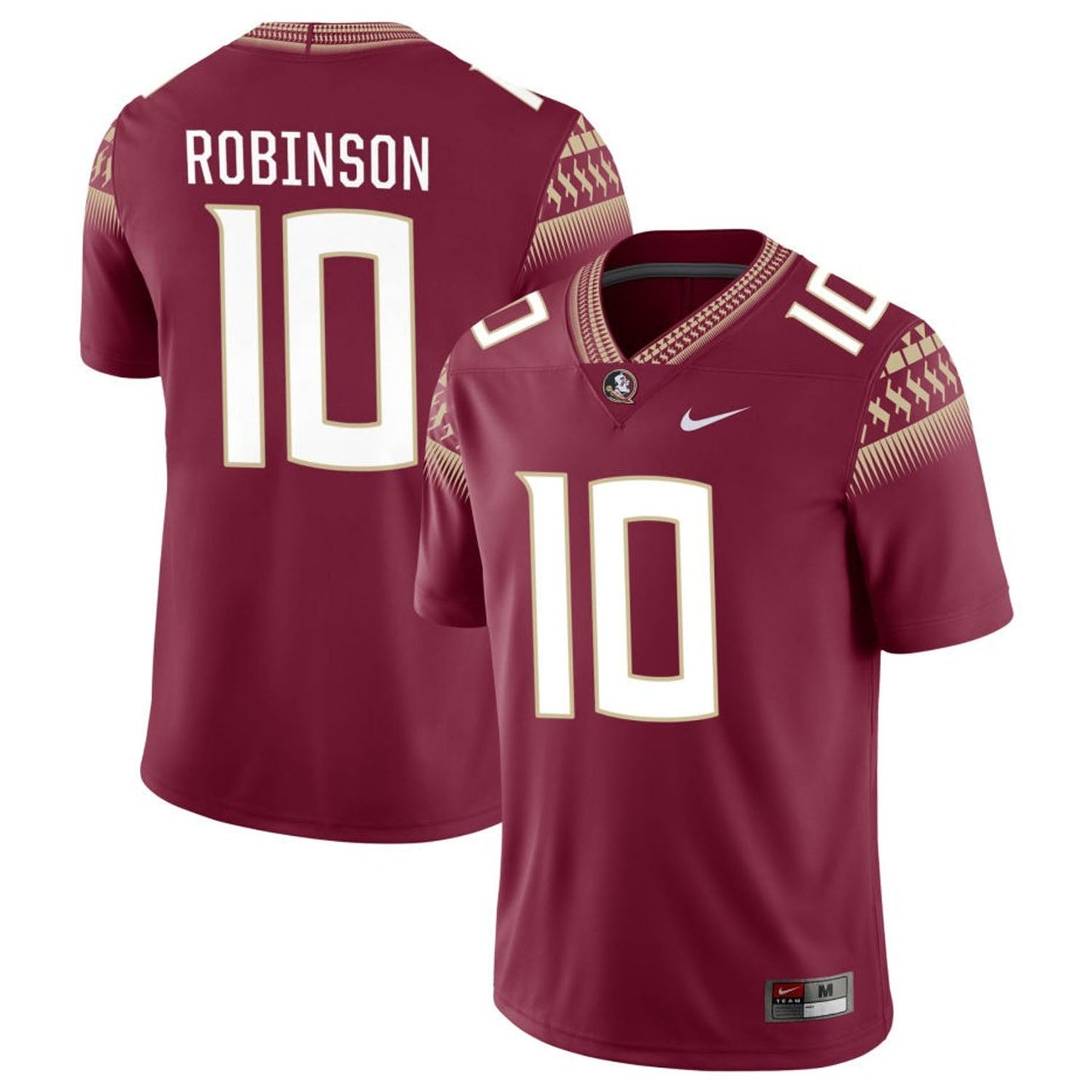 NCAAF Jammie Robinson FSU 10 Jersey