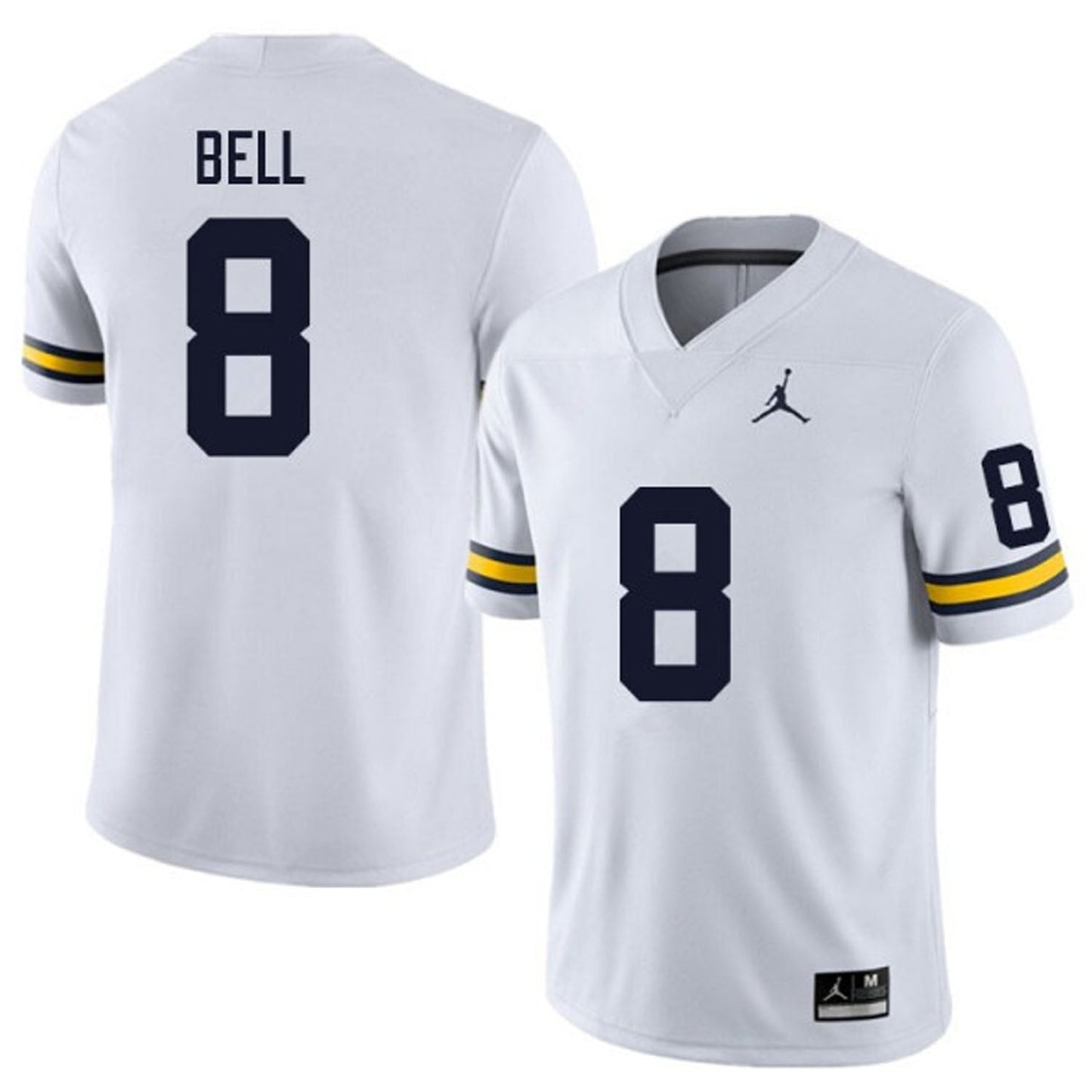 NCAAF Ronnie Bell Michigan Wolverines 8 Jersey