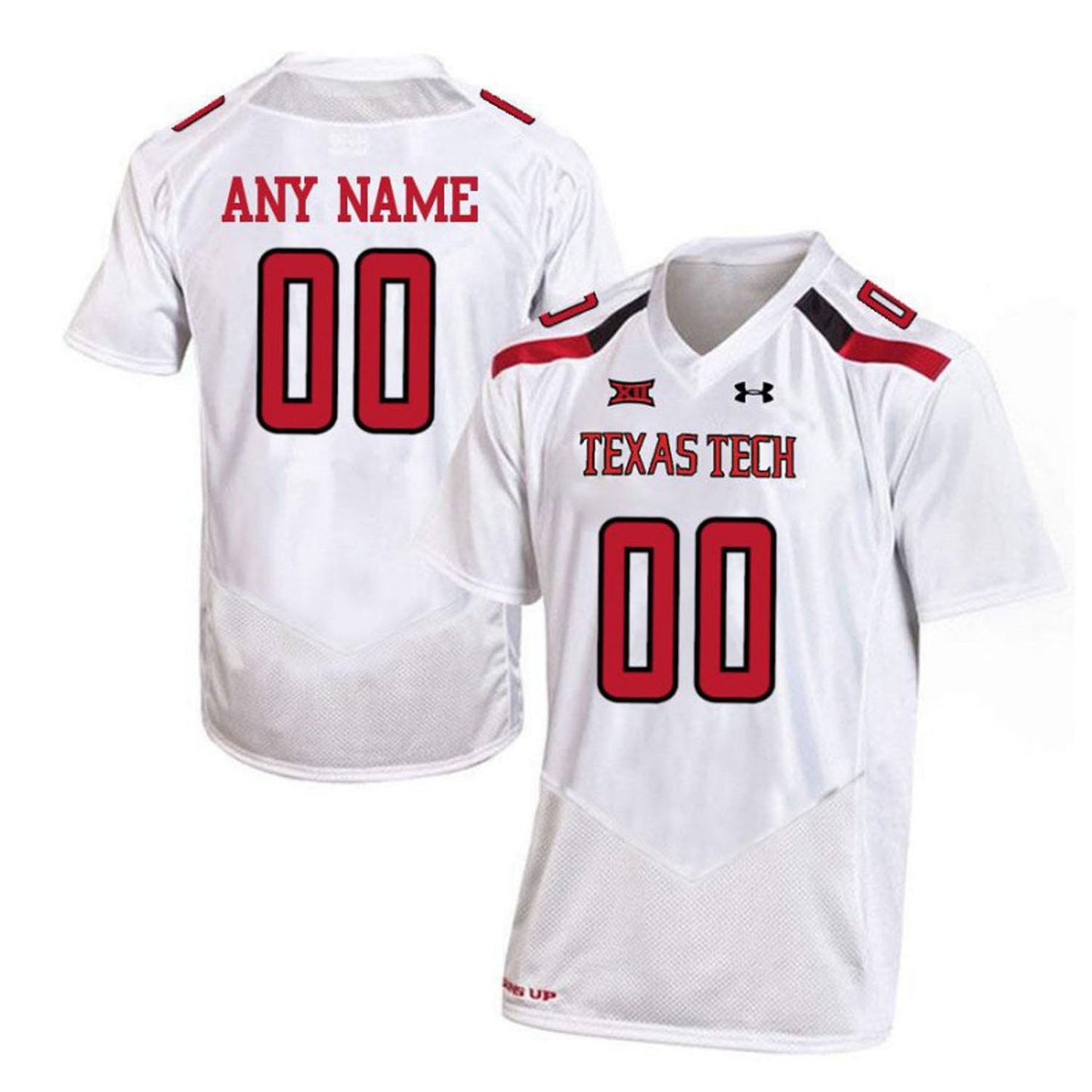 NCAAF Texas Tech Red Raiders Custom Jersey