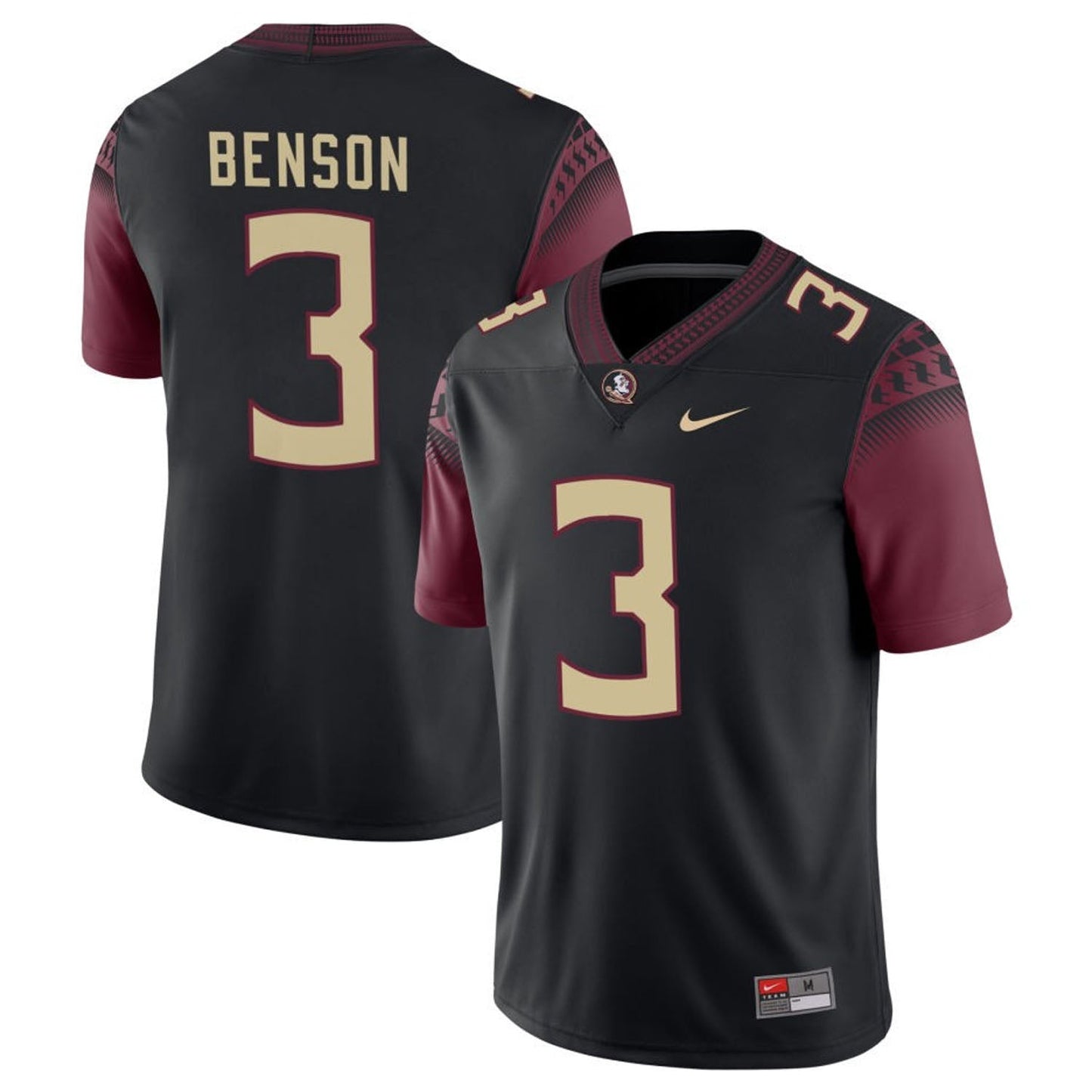 NCAAF Trey Benson FSU 3 Jersey