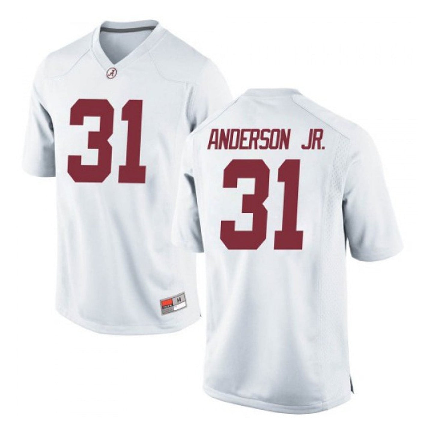 NCAAF Will Anderson Jr. Alabama Crimson Tide 31 Jersey