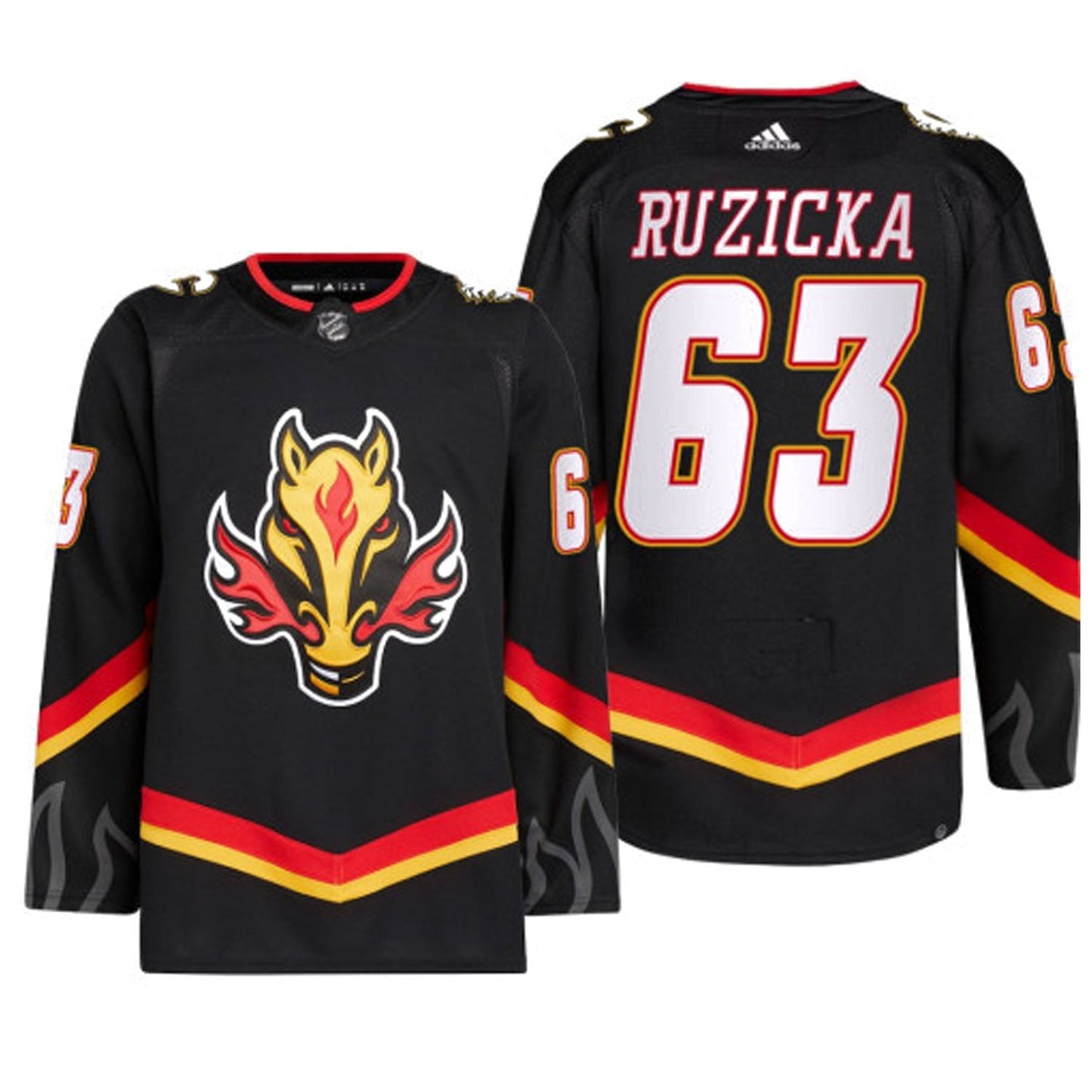 NHL Adam Ruzicka Calgary Flames 63 Jersey