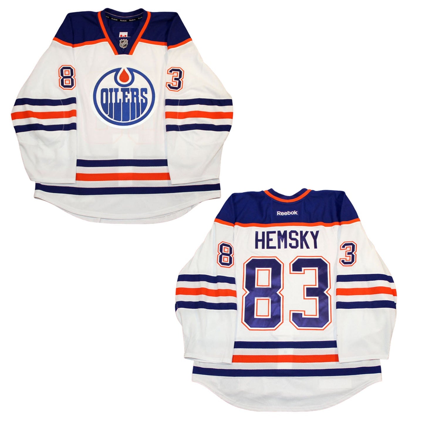 NHL Ales Hemsky Edmonton Oilers 83 Jersey