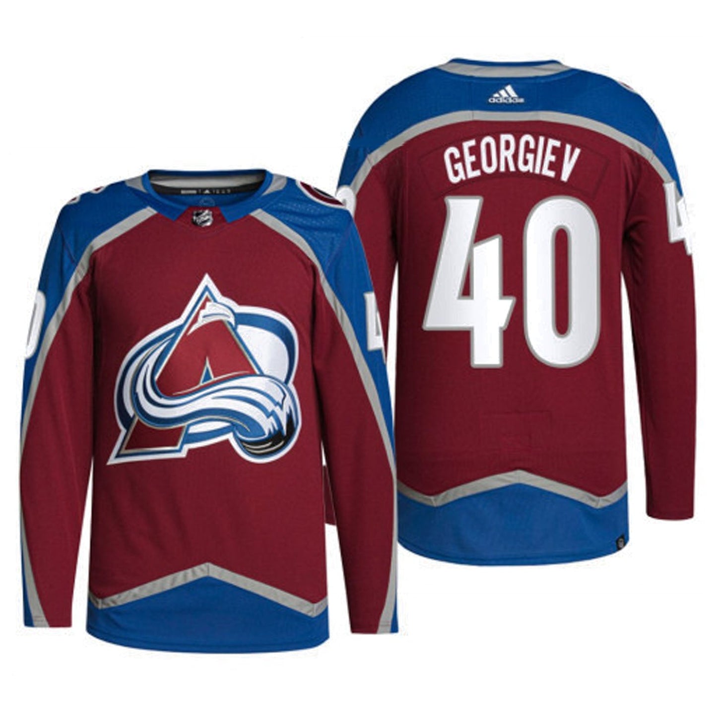 NHL Alexandar Georgiev Colorado Avalanche 40 Jersey