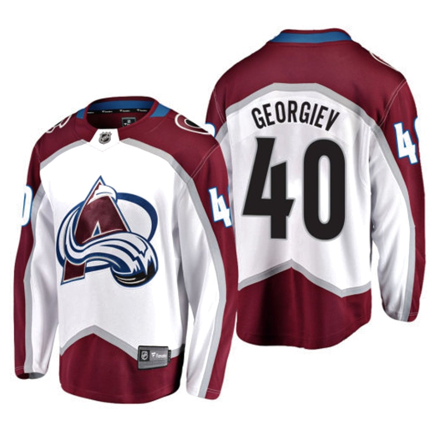 NHL Alexandar Georgiev Colorado Avalanche 40 Jersey