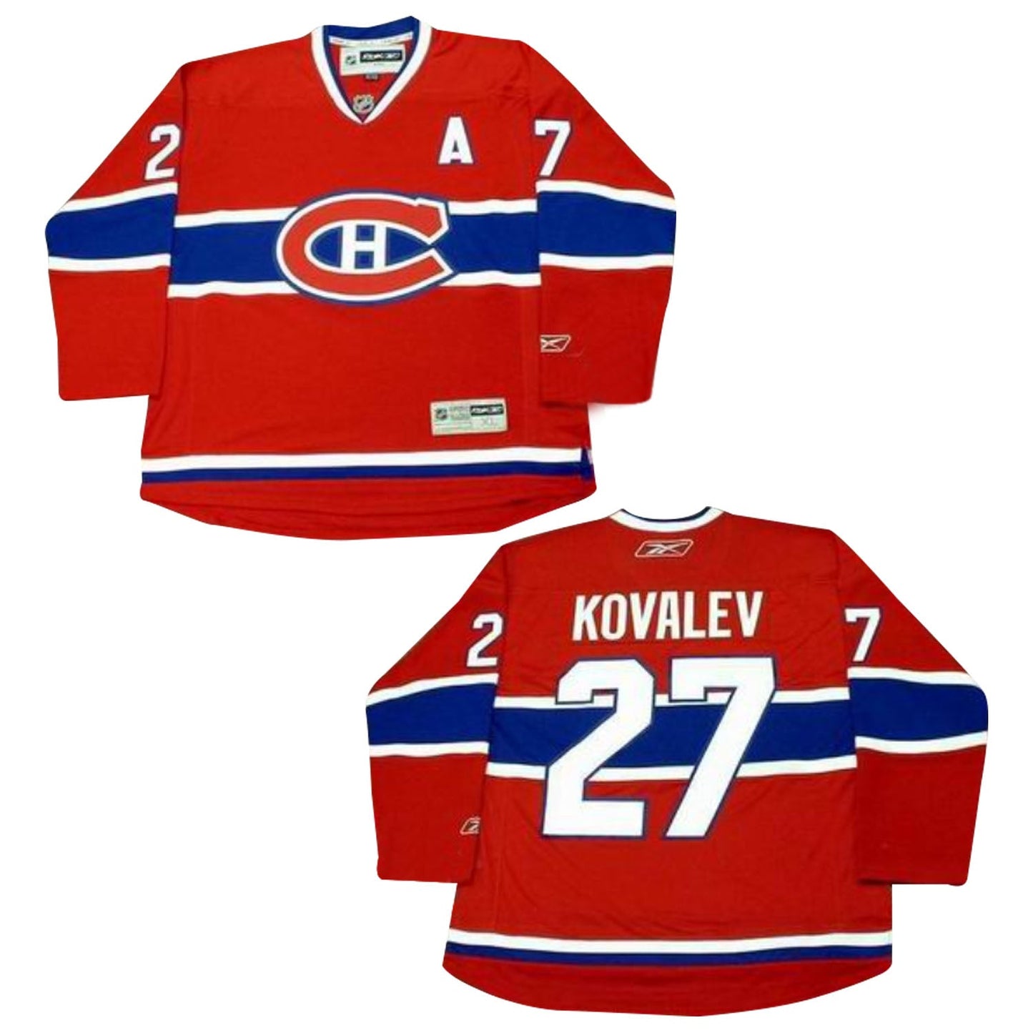 NHL Alexei Kovalev Montreal Canadian 27 Jersey