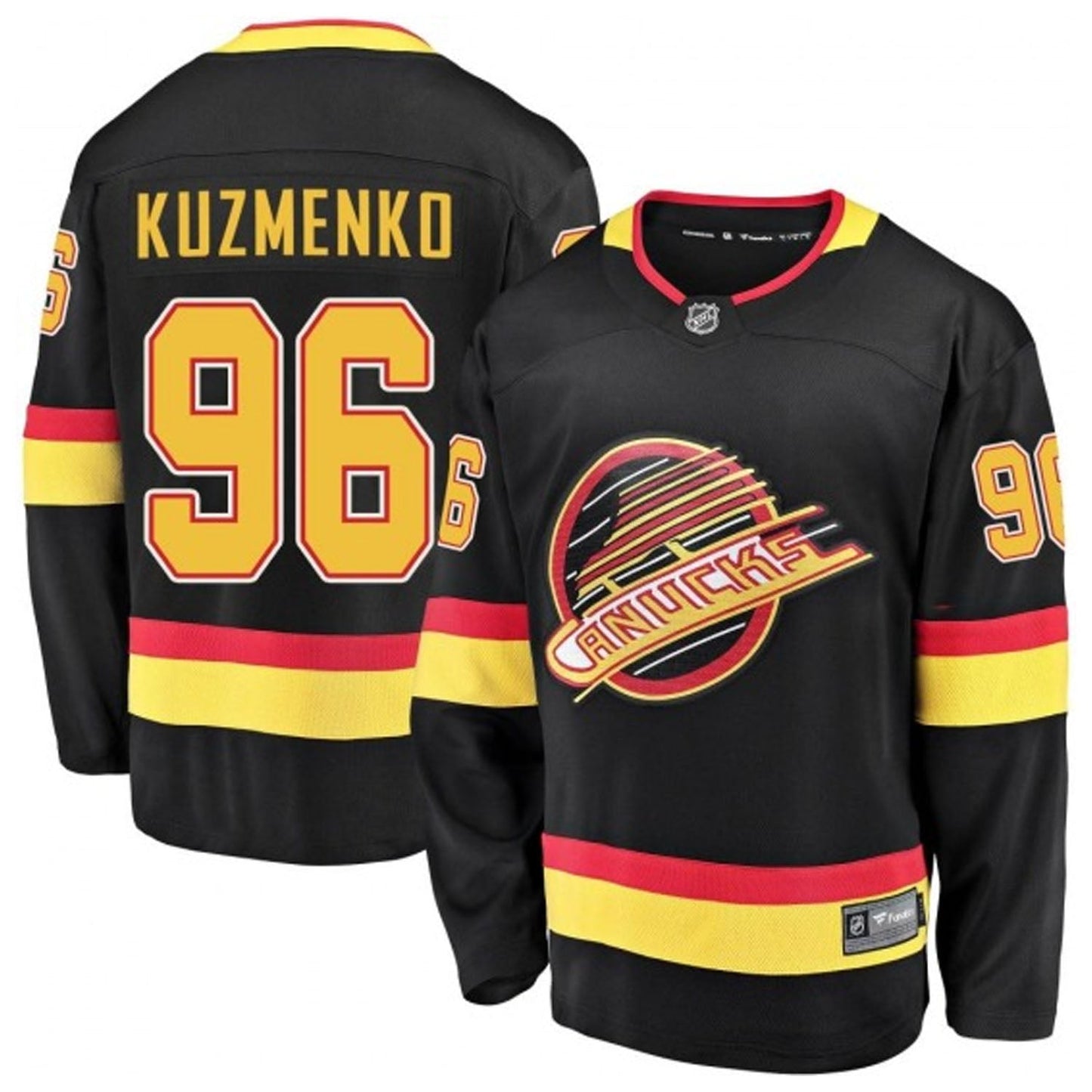 NHL Andrei Kuzmenko Vancouver Canucks 96 Jersey