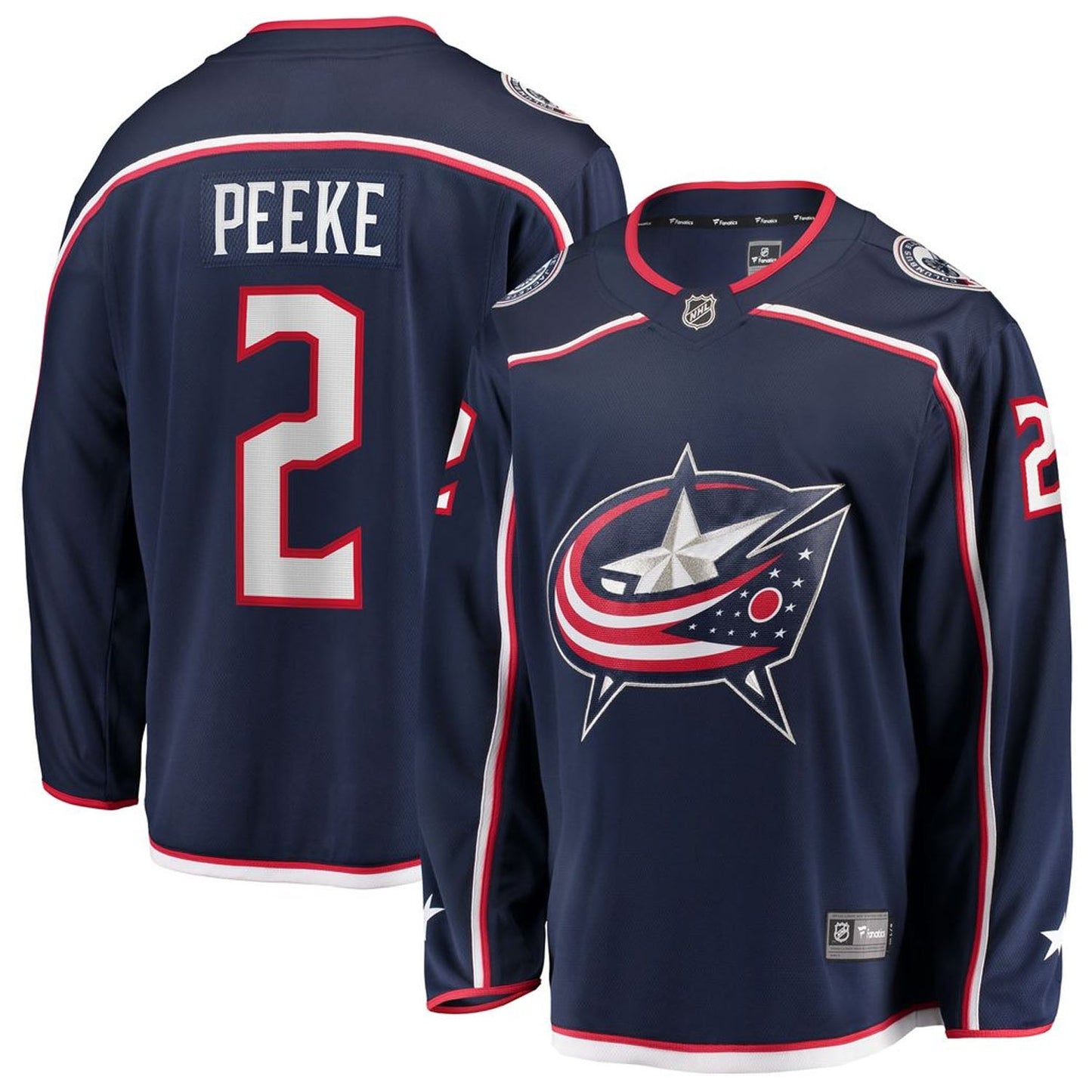 NHL Andrew Peeke Columbus Blue Jackets 2 Jersey
