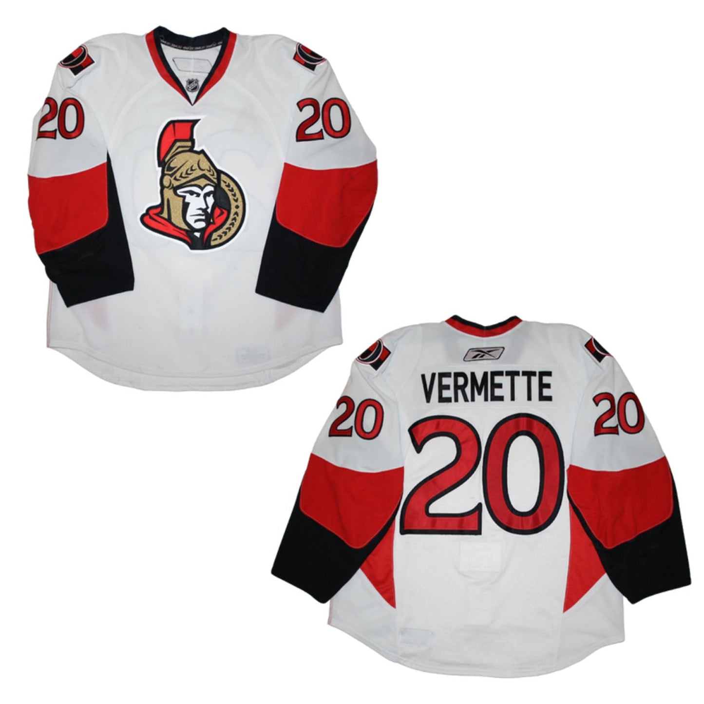 NHL Antoine Vermette Ottawa Senators 20 Jersey