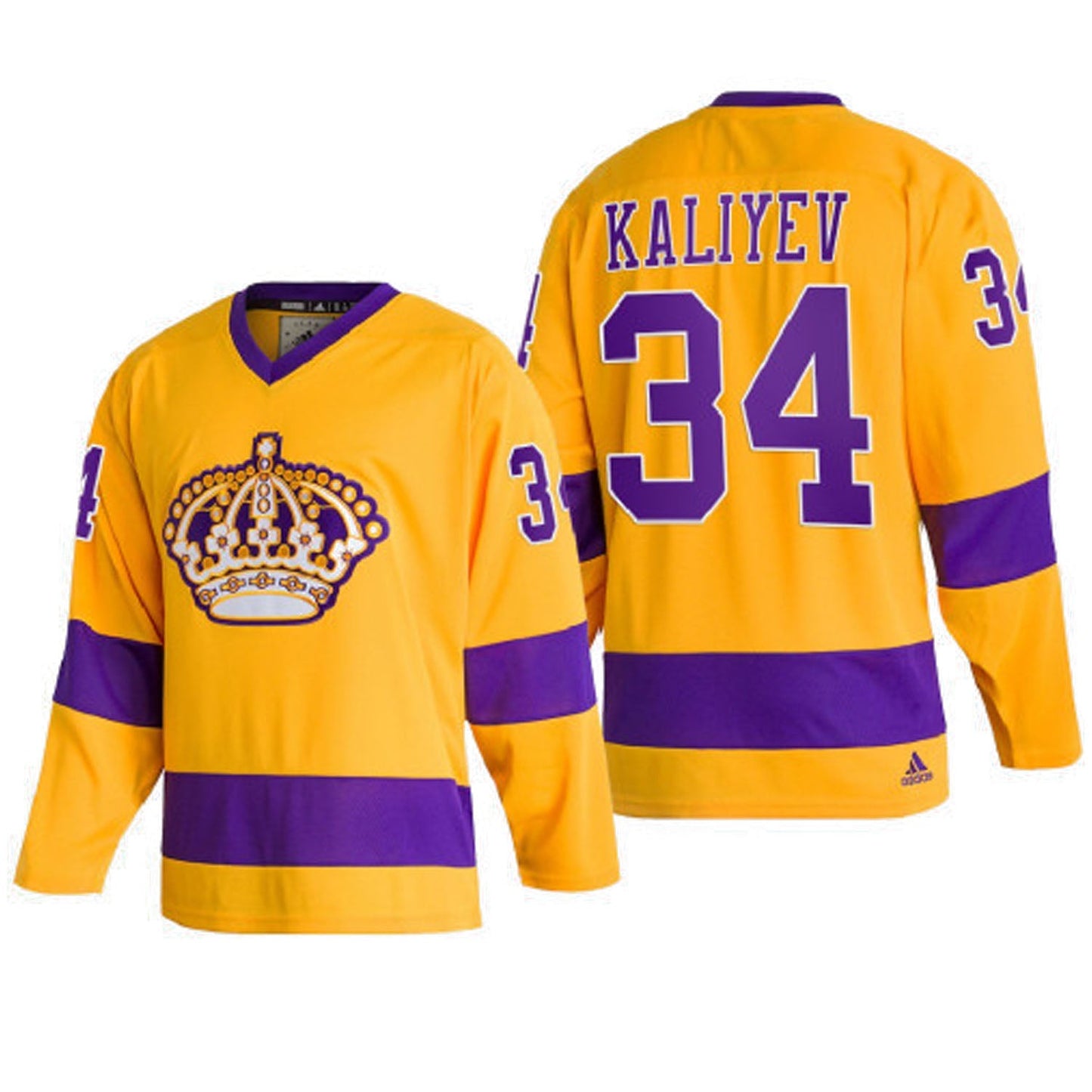 NHL Arthur Kaliyev La Kings 34 Jersey