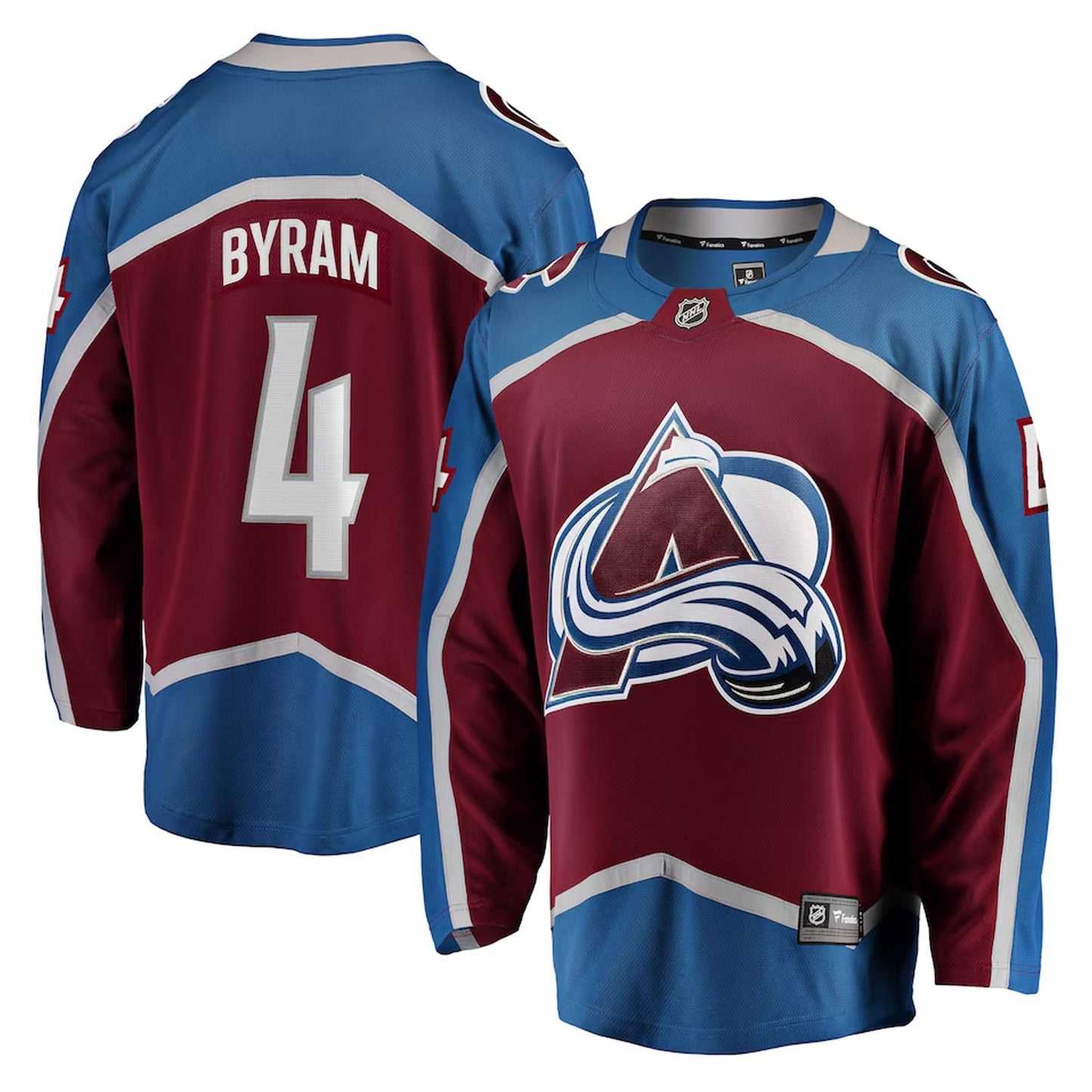 NHL Bower Byram Colorado Avalanche 4 Jersey