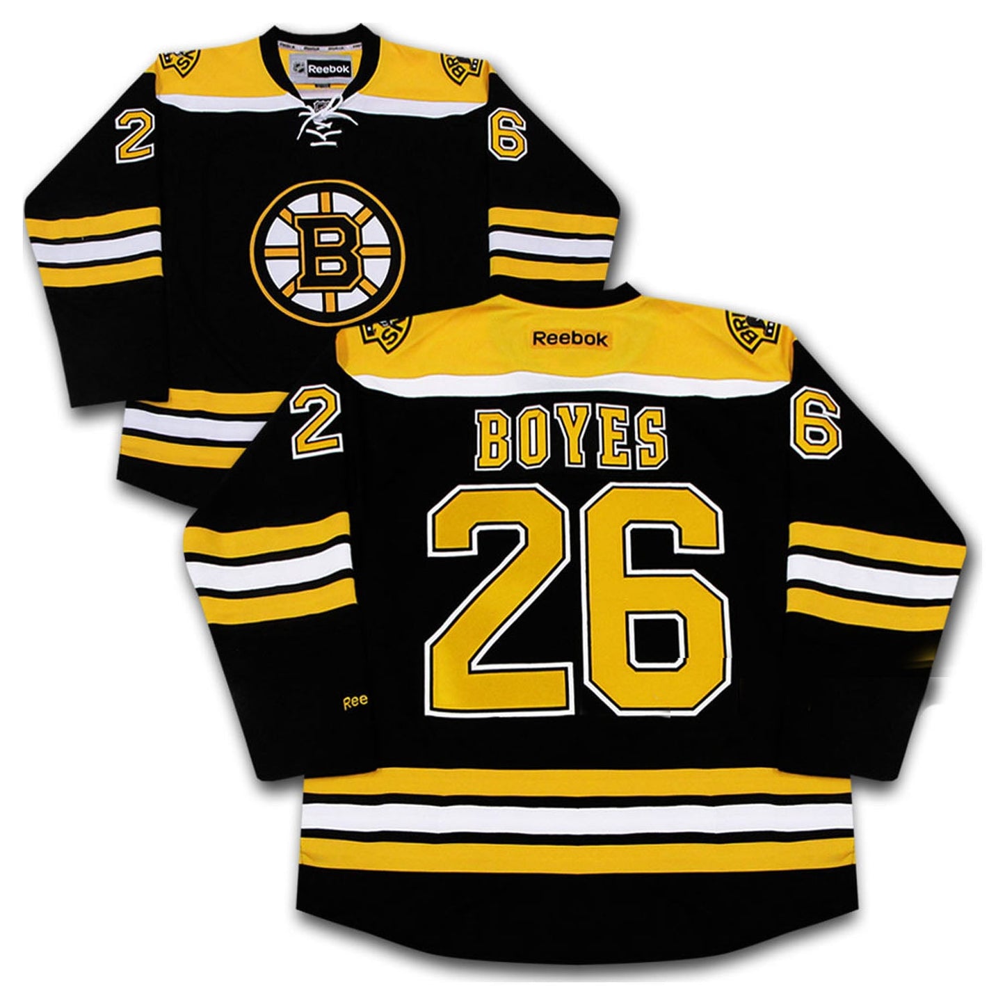 NHL Brad Boyes Boston Bruins 26 Jersey