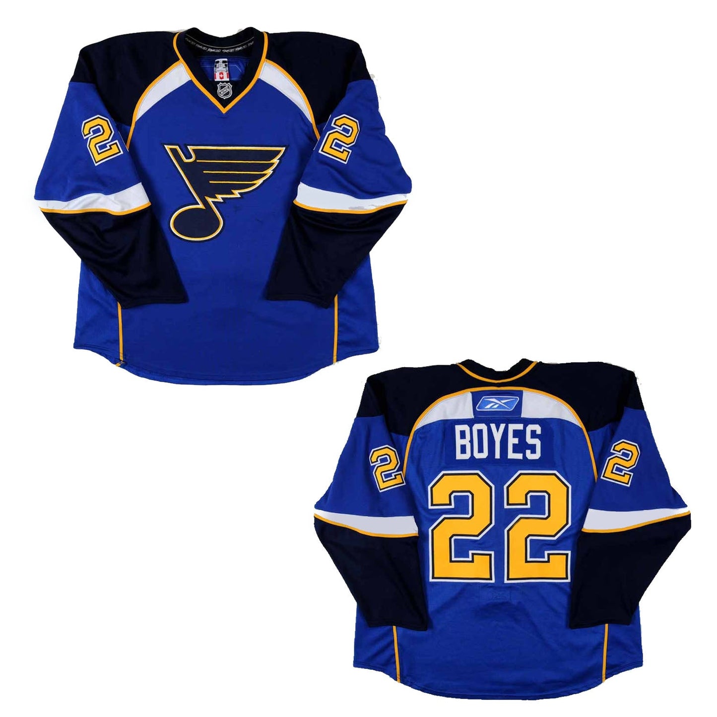 NHL Brad Boyes St Louis Blues 22 Jersey