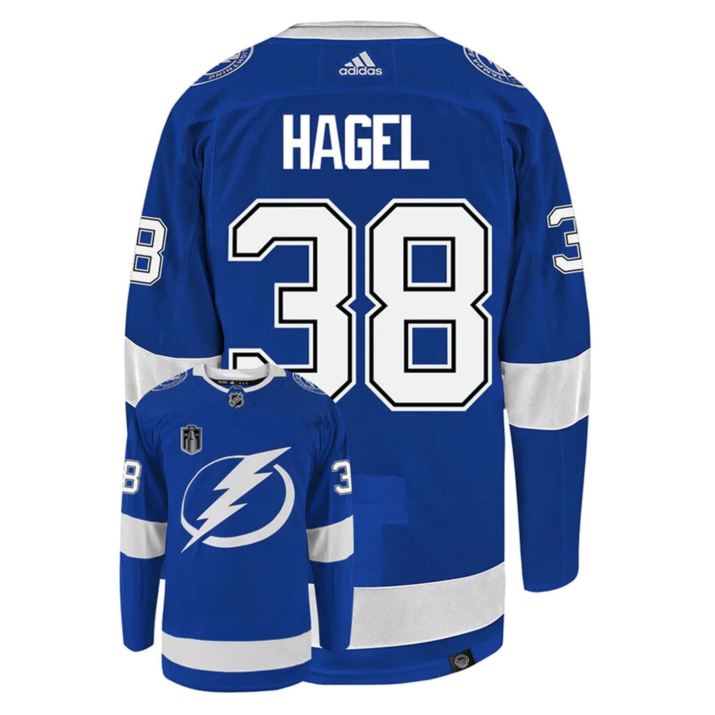 NHL Brandon Hagel Tampa Bay Lightning 38 Jersey