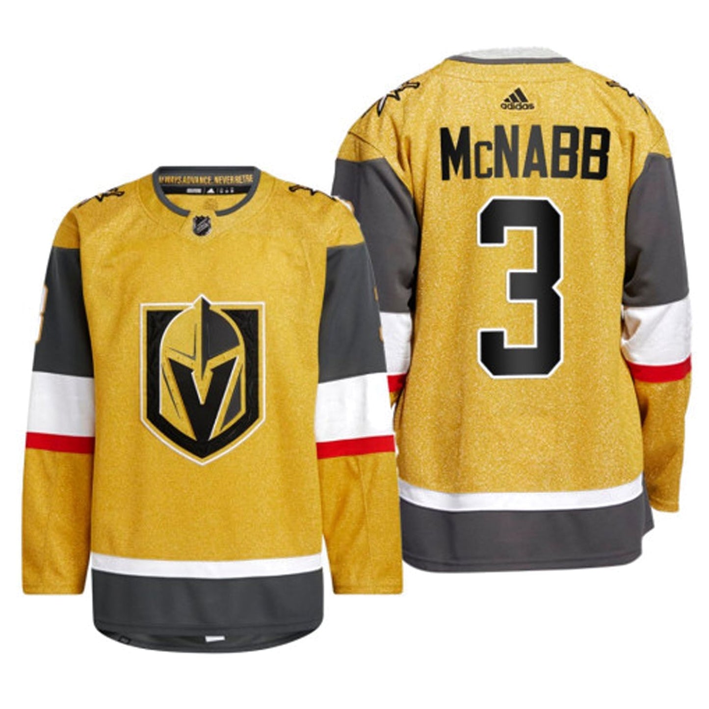 NHL Brayden McNabb Vegas Golden Knights 3 Jersey