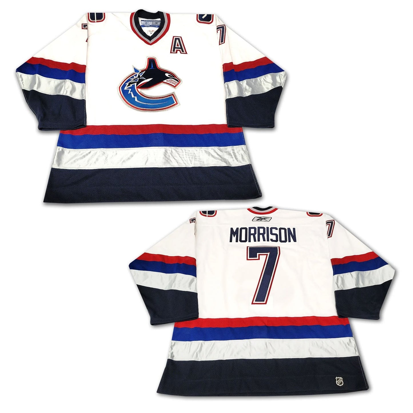 NHL Brendan Morrison Vancouver Canucks 7 Jersey