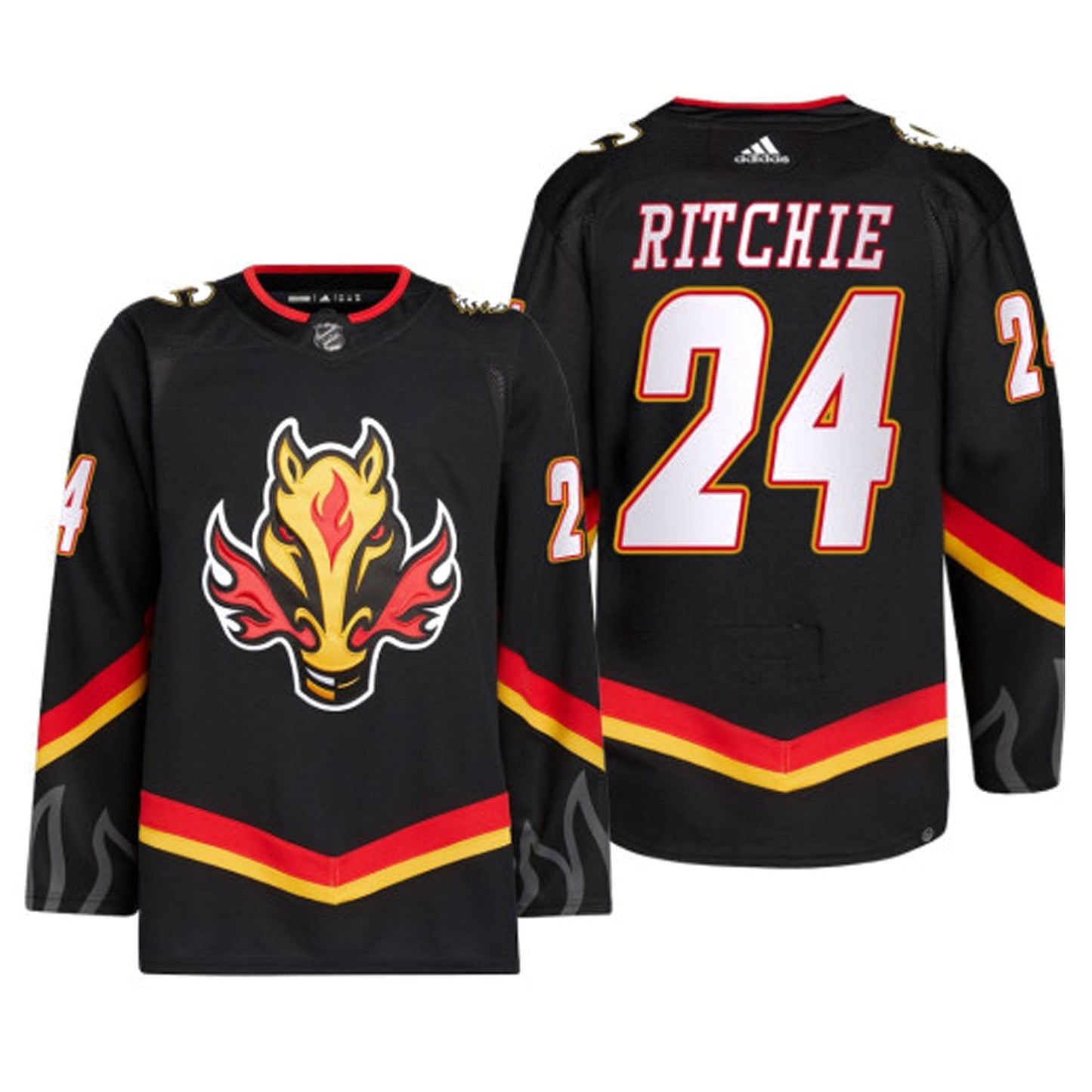 NHL Brett Ritchie Calgary Flames 24 Jersey