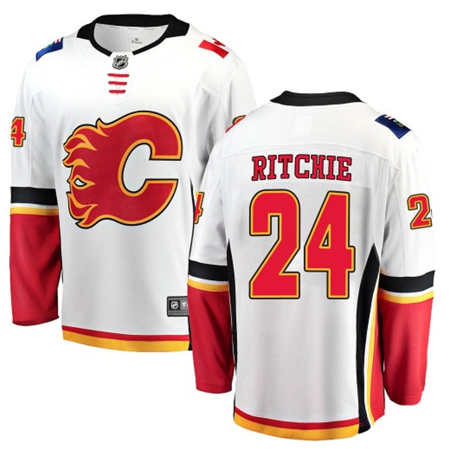 NHL Brett Ritchie Calgary Flames 24 Jersey