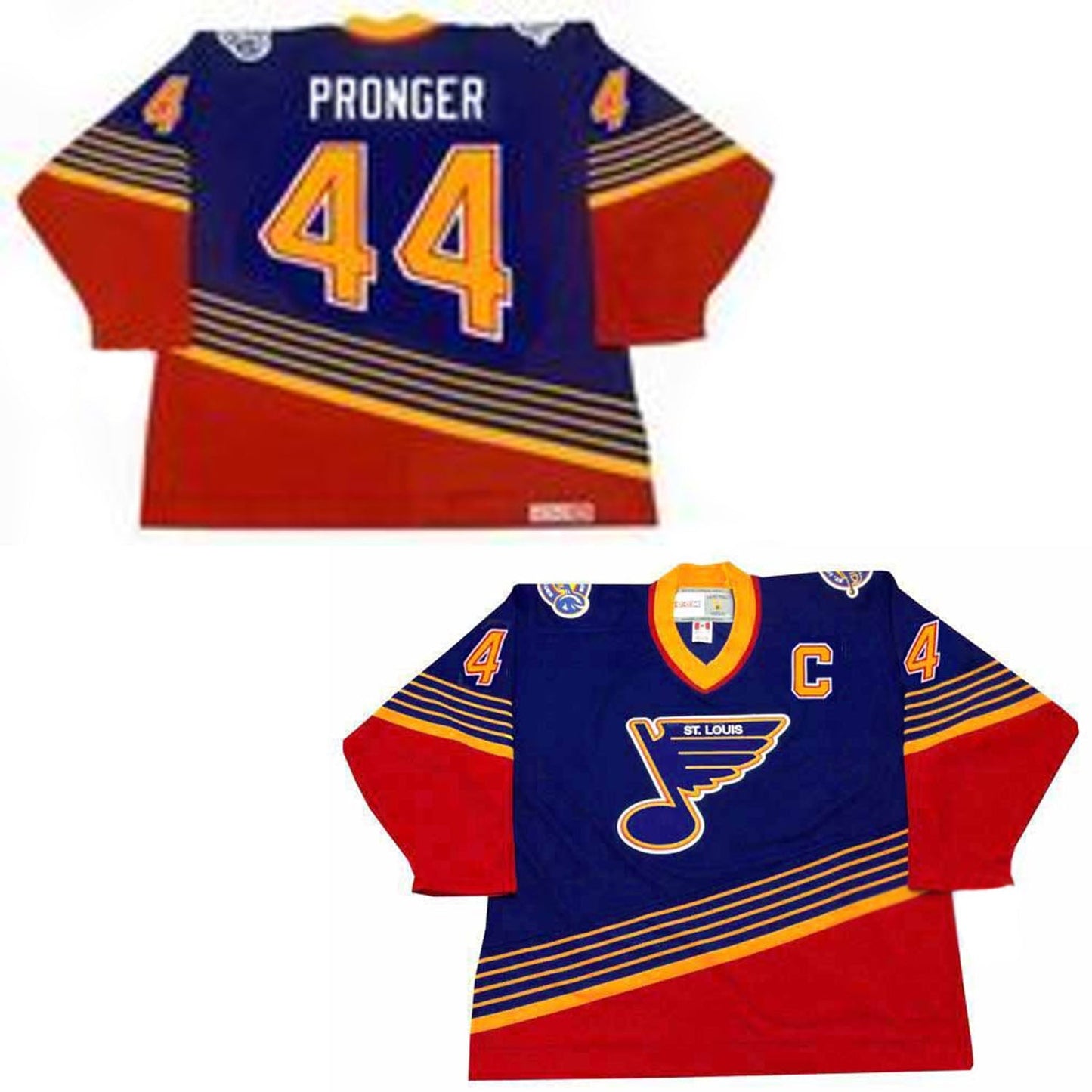 NHL Chris Pronger St Louis Blues 44 Jersey