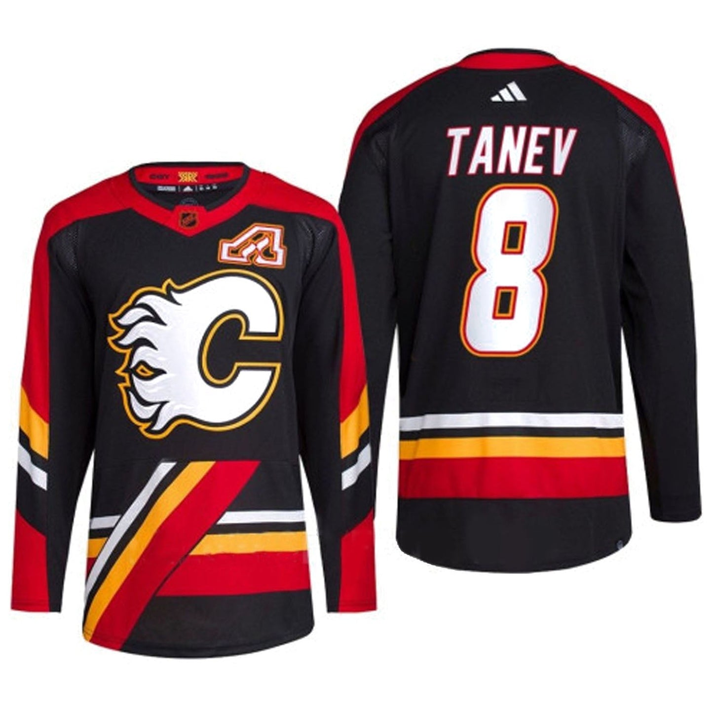NHL Christopher Tanev Calgary Flames 8 Jersey