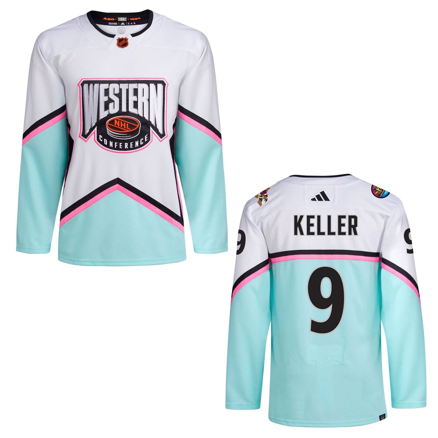 NHL Clayton Keller Western All Star 9 Jersey