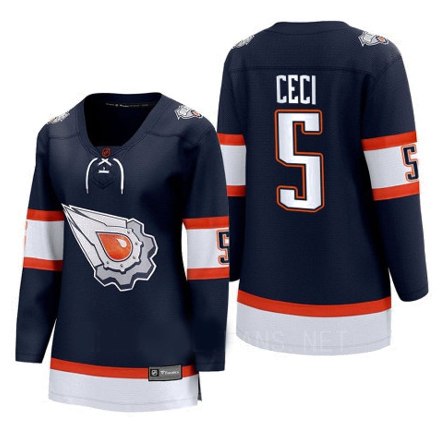 NHL Cody Ceci Edmonton Oilers 5 Jersey