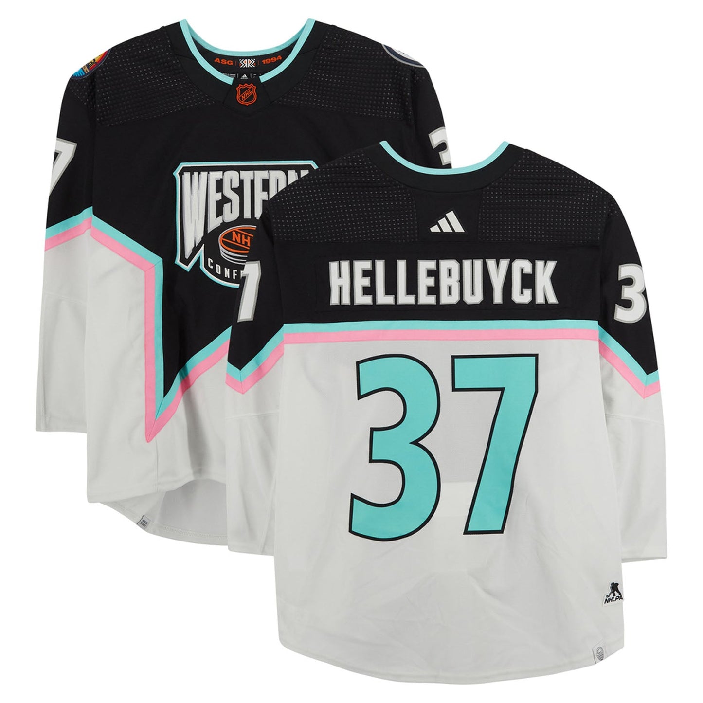 NHL Connor Hellebuyck Western All Star 37 Jersey