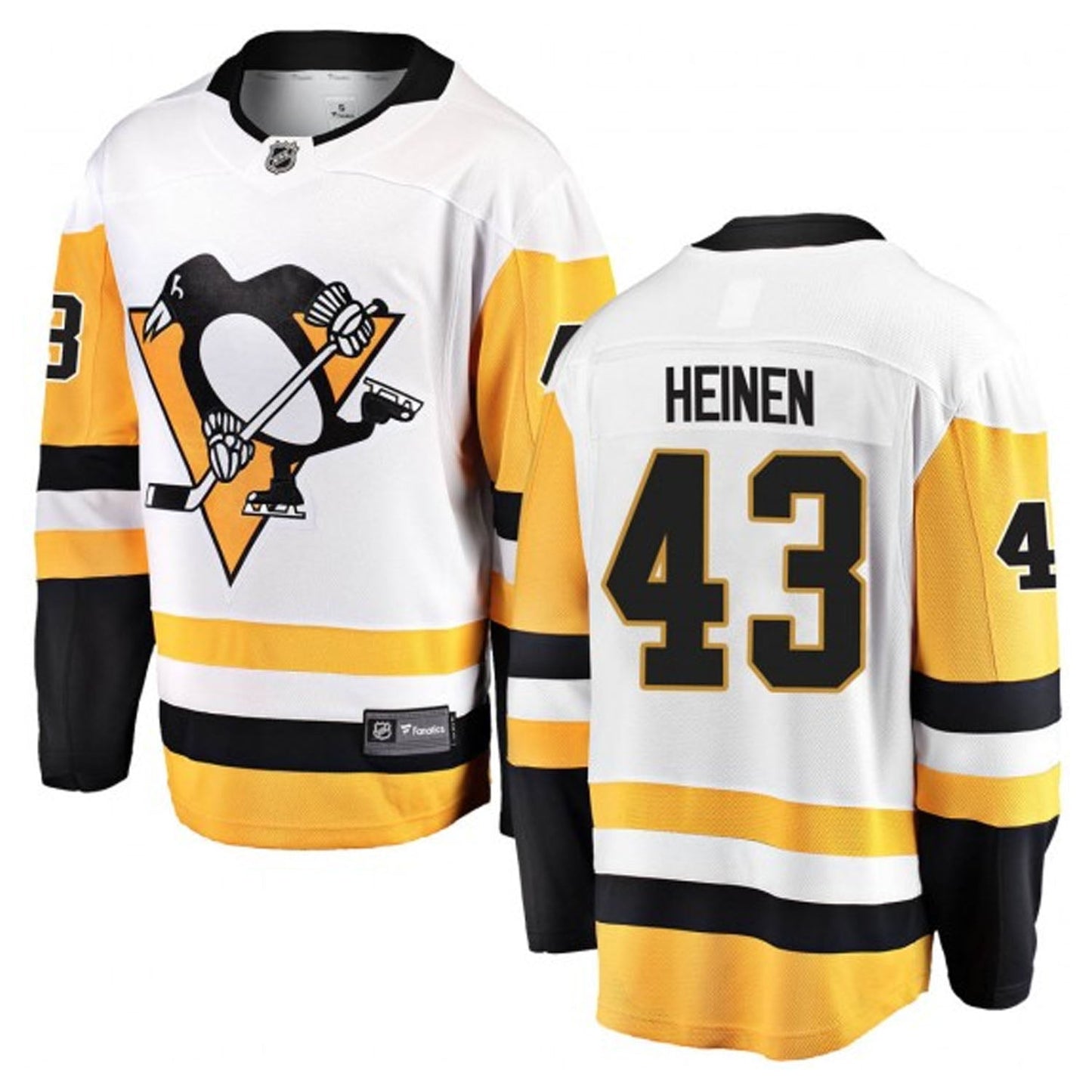 NHL Danton Heinen Pittsburgh Penguins 43 Jersey