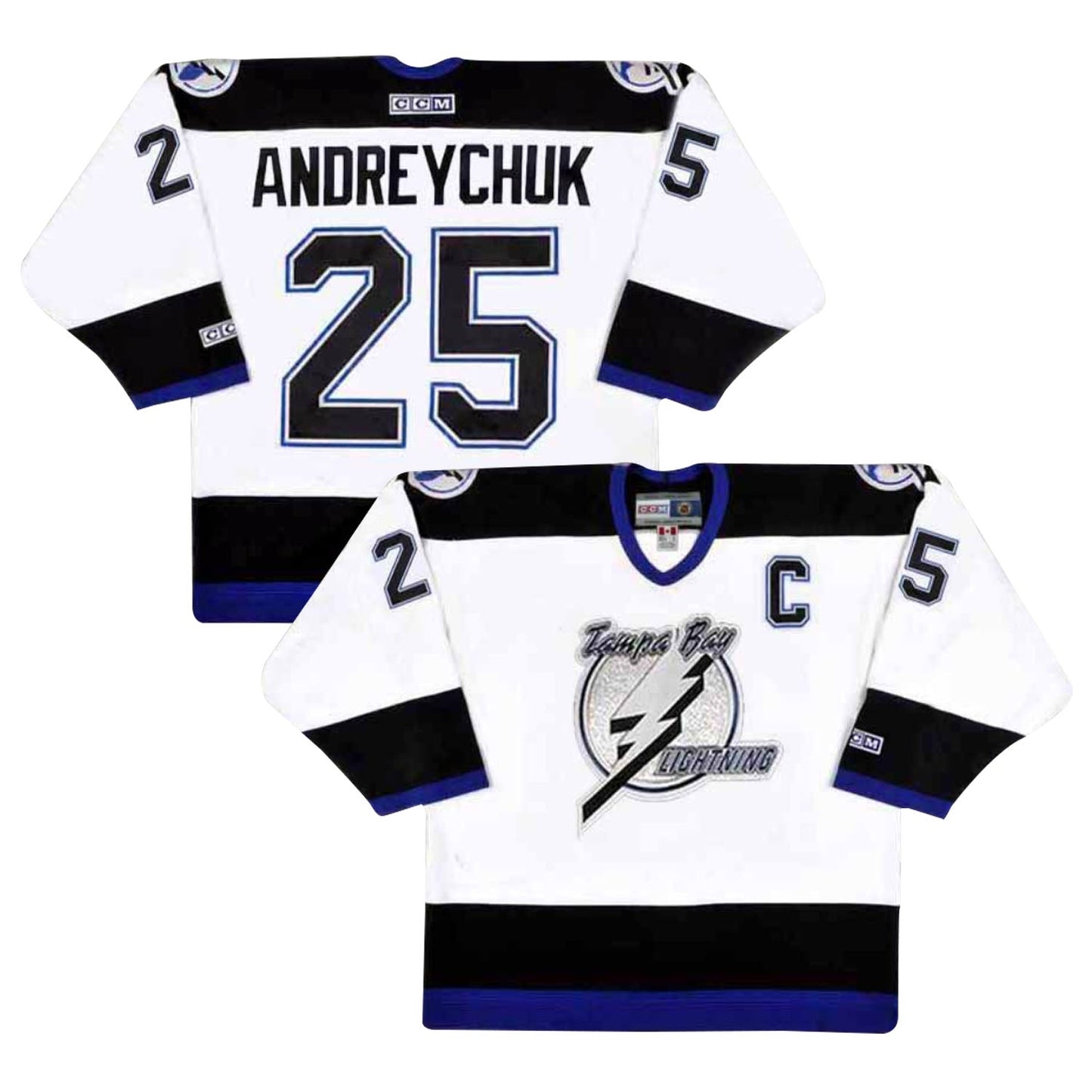 NHL Dave Andreychuk Tampa Bay Lightning 25 Jersey