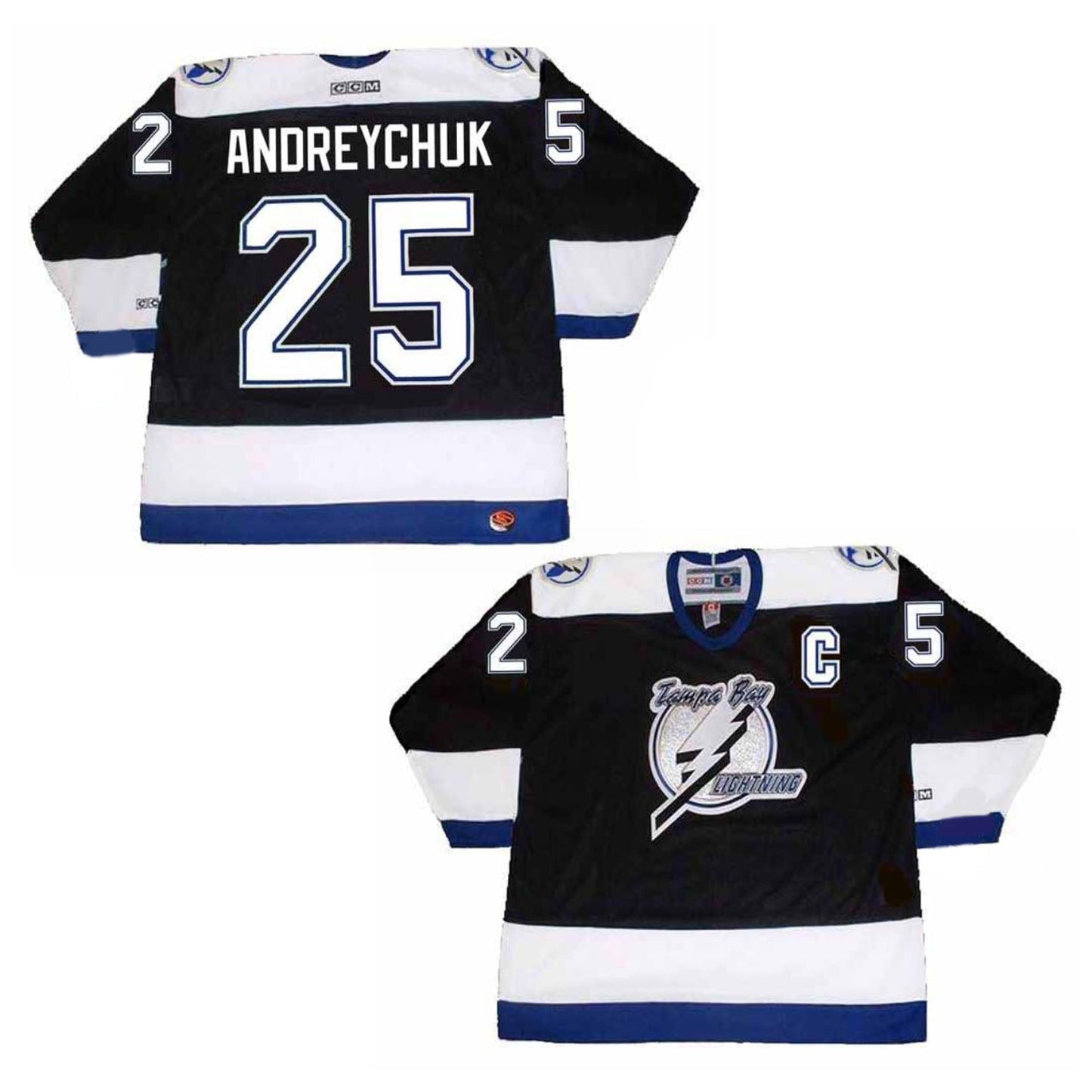 NHL Dave Andreychuk Tampa Bay Lightning 25 Jersey