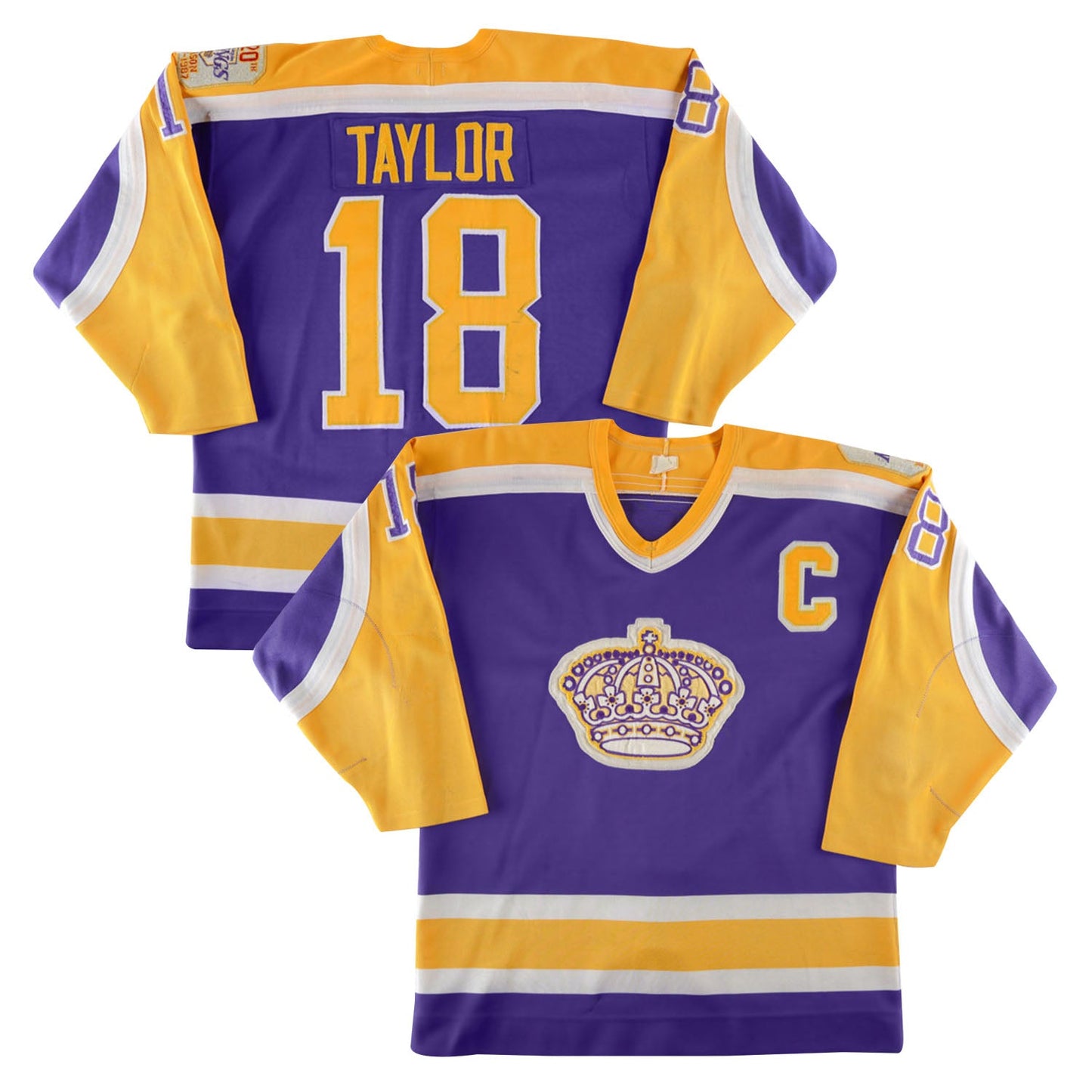 NHL Dave Taylor Los Angeles Kings 18 Jersey