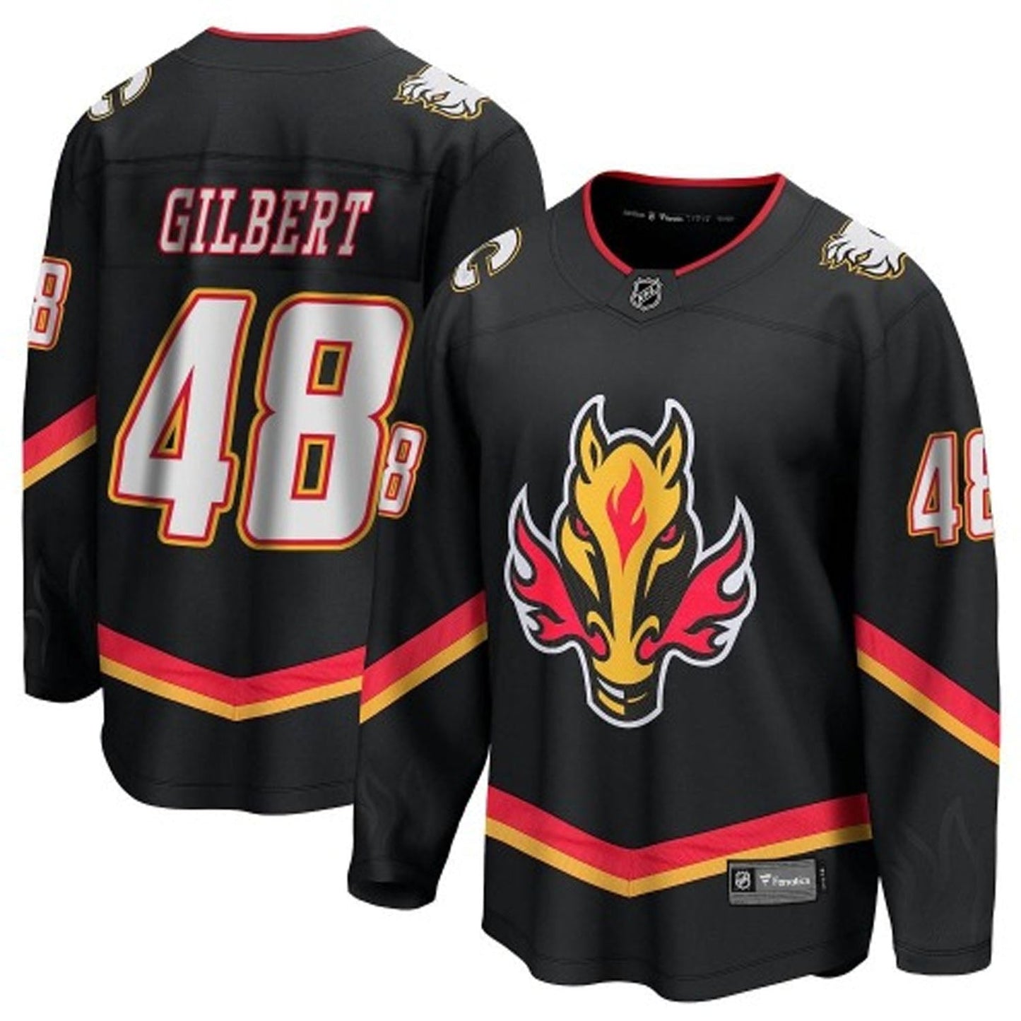 NHL Dennis Gilbert Calgary Flames 48 Jersey