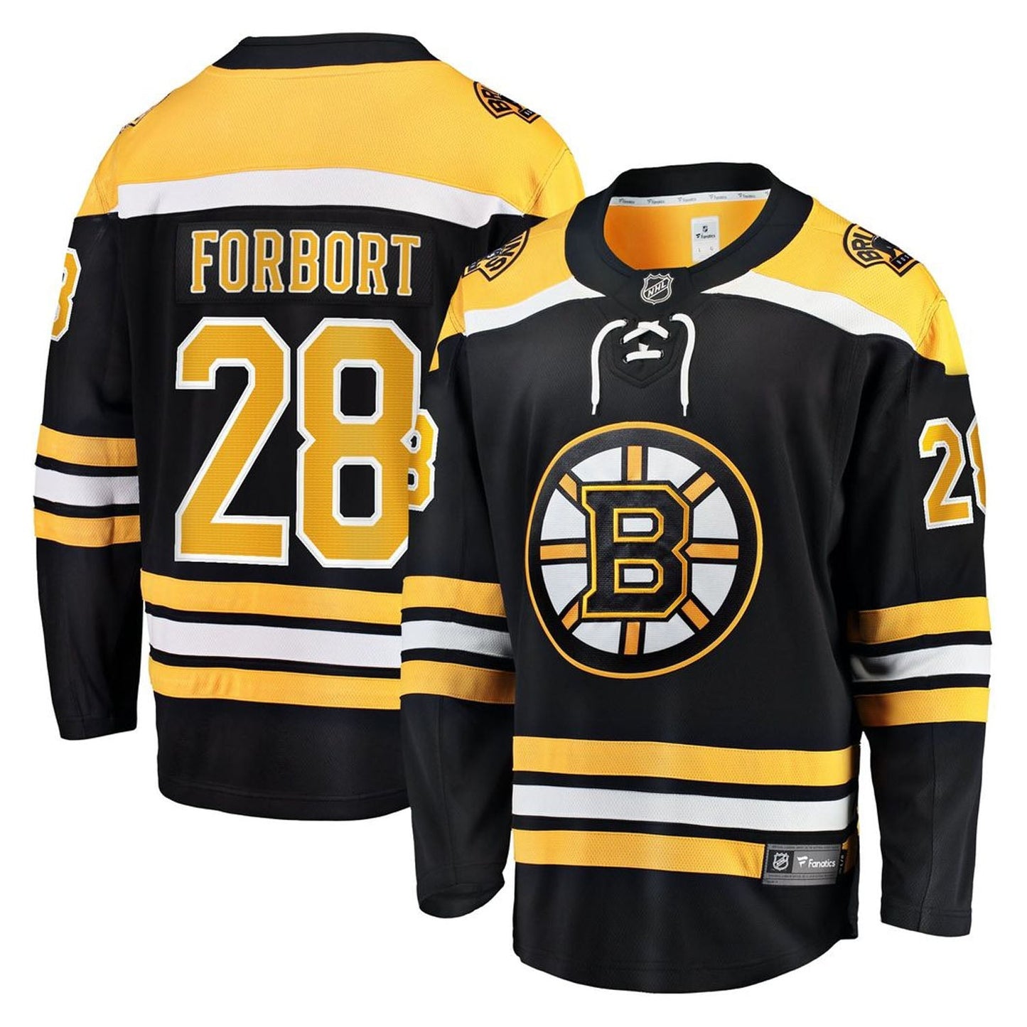 NHL Derek Forbort Boston Bruins 28 Jersey