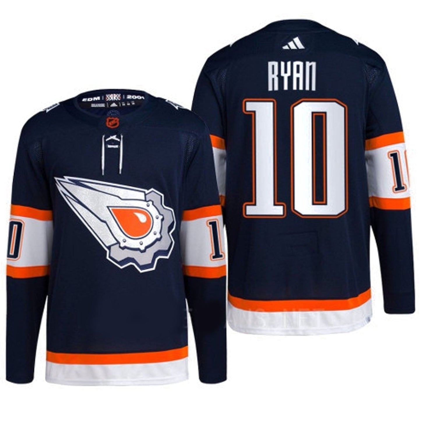 NHL Derek Ryan Edmonton Oilers 10 Jersey