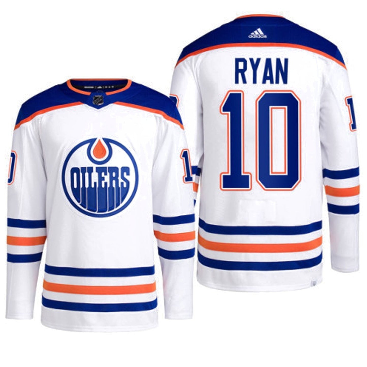 NHL Derek Ryan Edmonton Oilers 10 Jersey