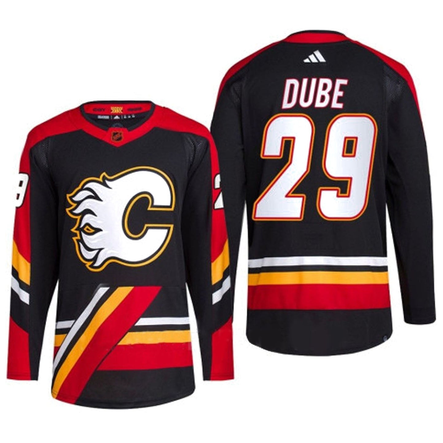 NHL Dillon Dube Calgary Flames 29 Jersey