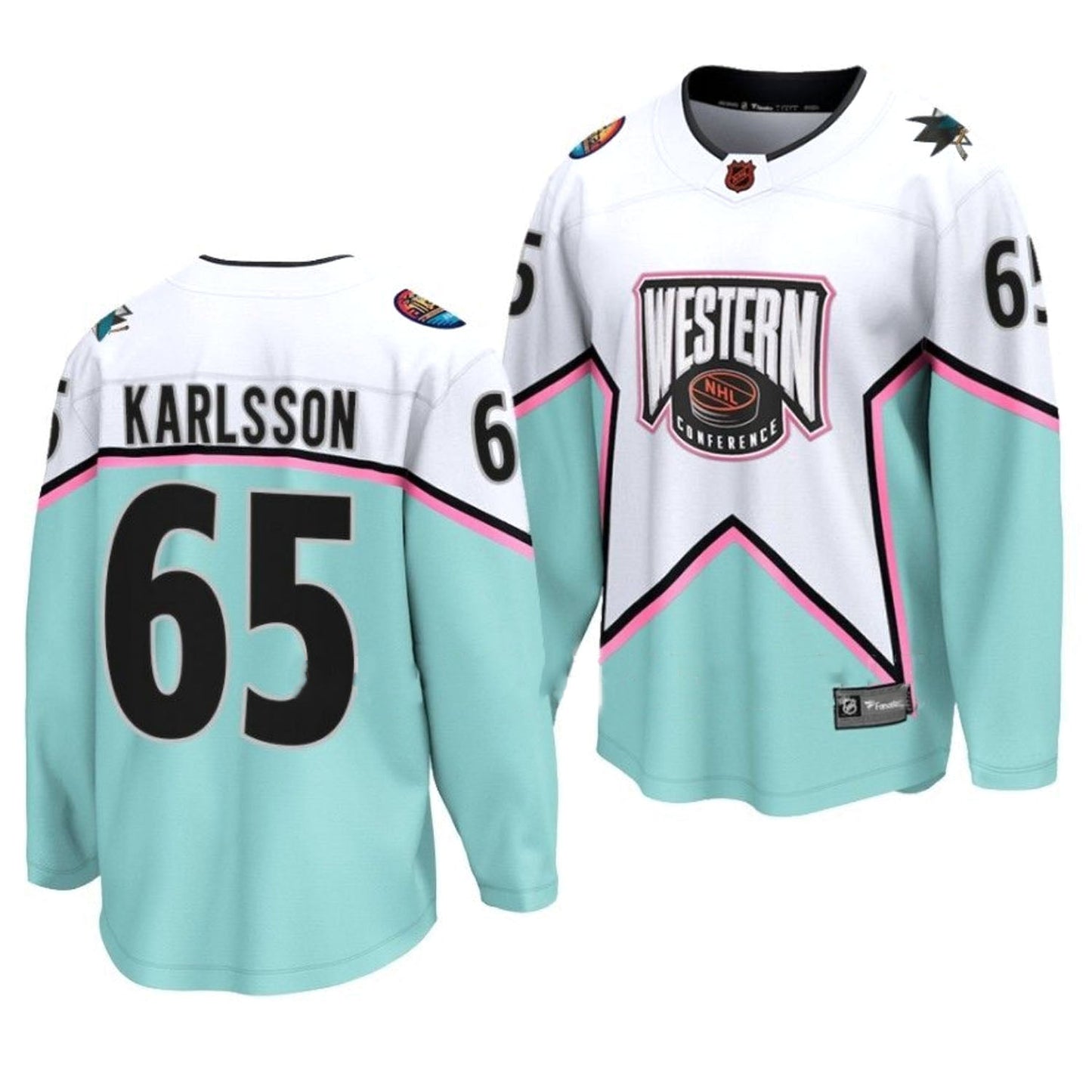 NHL Erik Karlsson Western All Star 65 Jersey