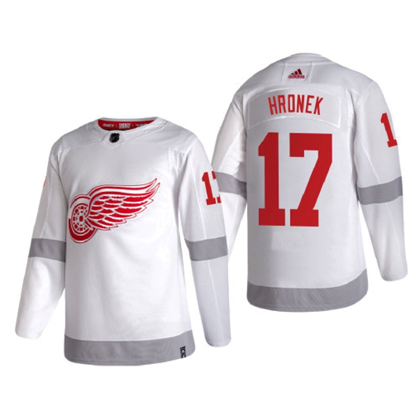 NHL Filip Hronek Detroit Red Wings 17 Jersey