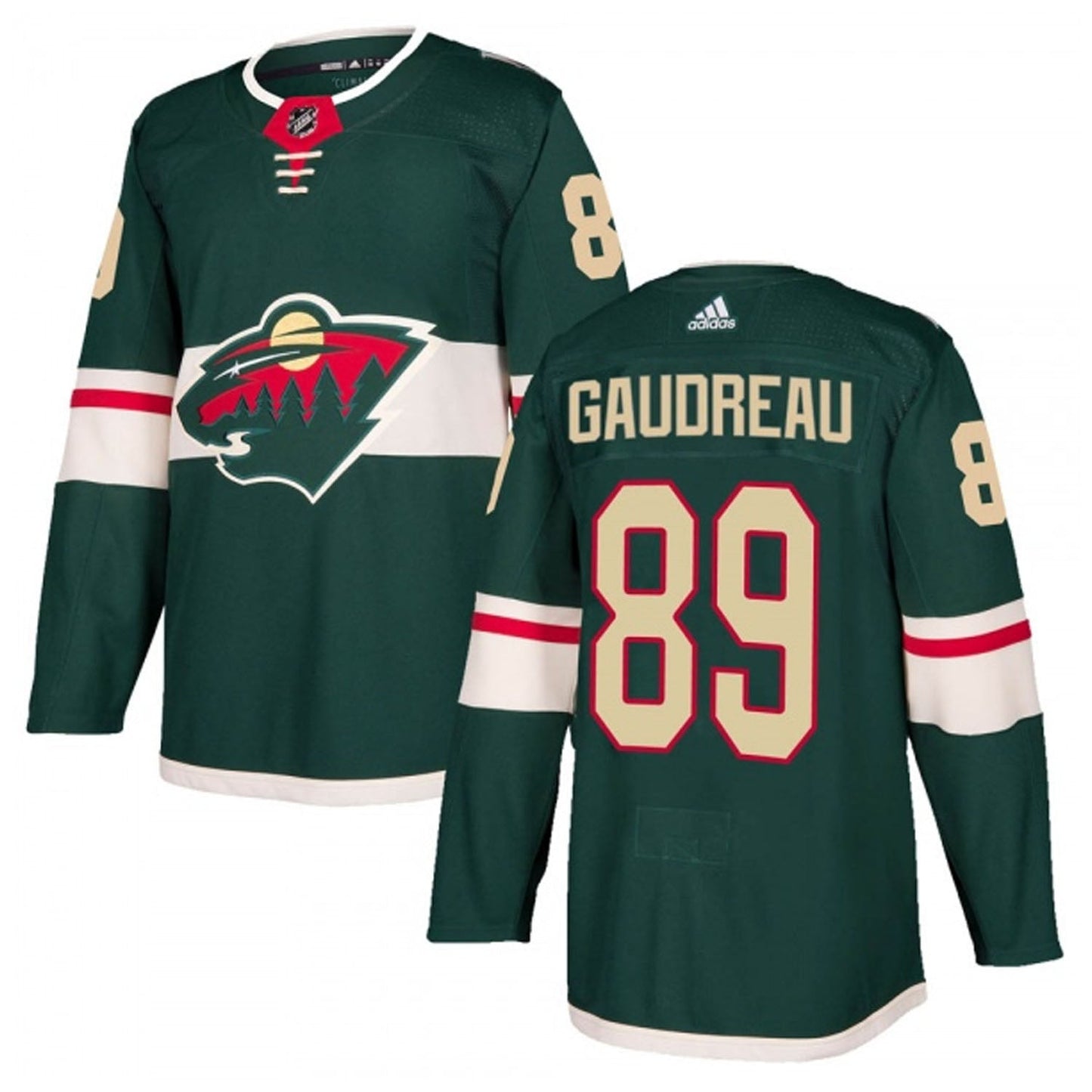 NHL Frederick Gaudreau Minnesota Wild 89 Jersey